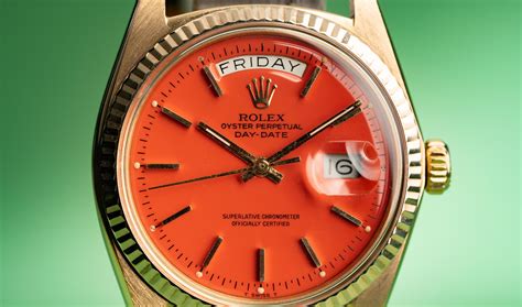 rolex dials history